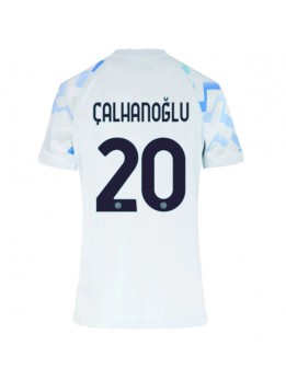 Inter Milan Hakan Calhanoglu #20 Replika Borta Kläder Dam 2025-26 Kortärmad